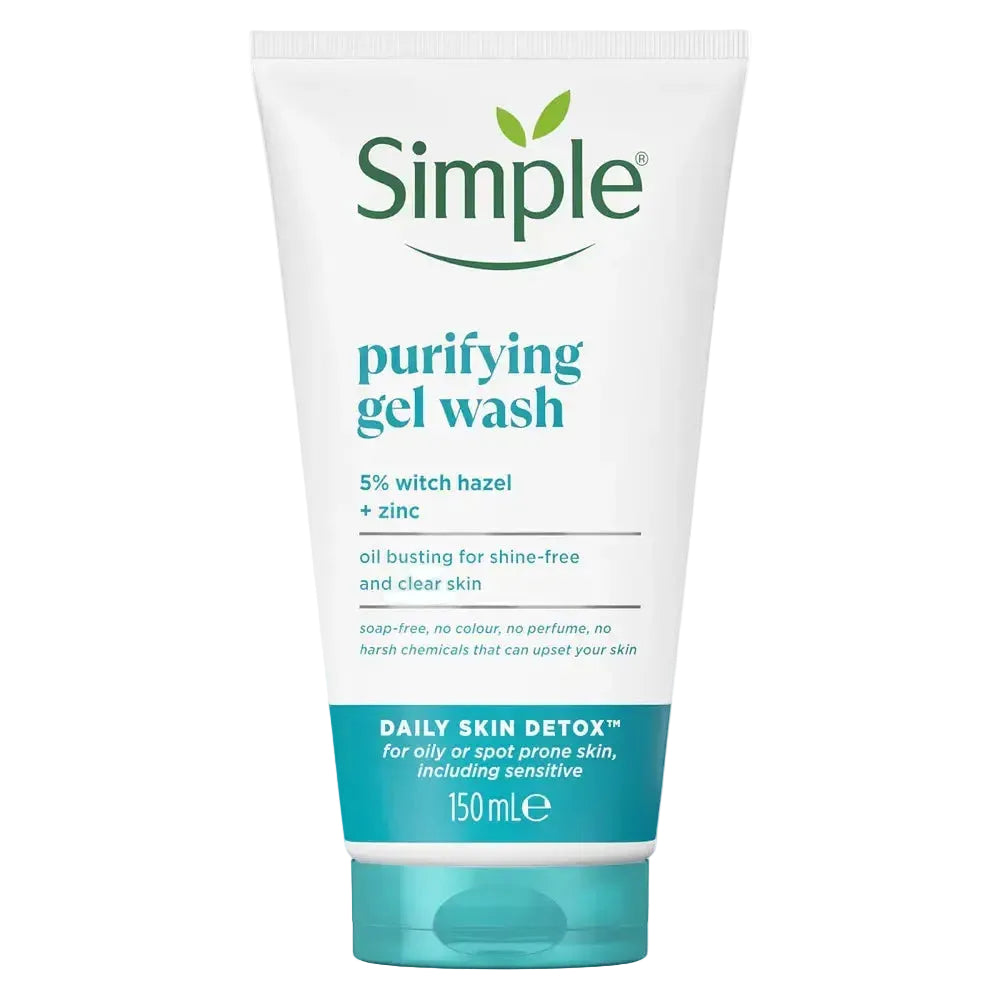 Simple Skincare Daily Skin Detox Purifying Face Wash for oily and sensitive skin