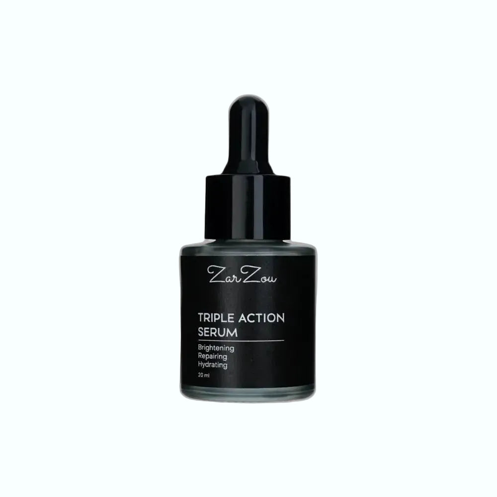 Zarzou Triple Action Serum with brightening and barrier repair for sensitive skin and hyperpigmentation