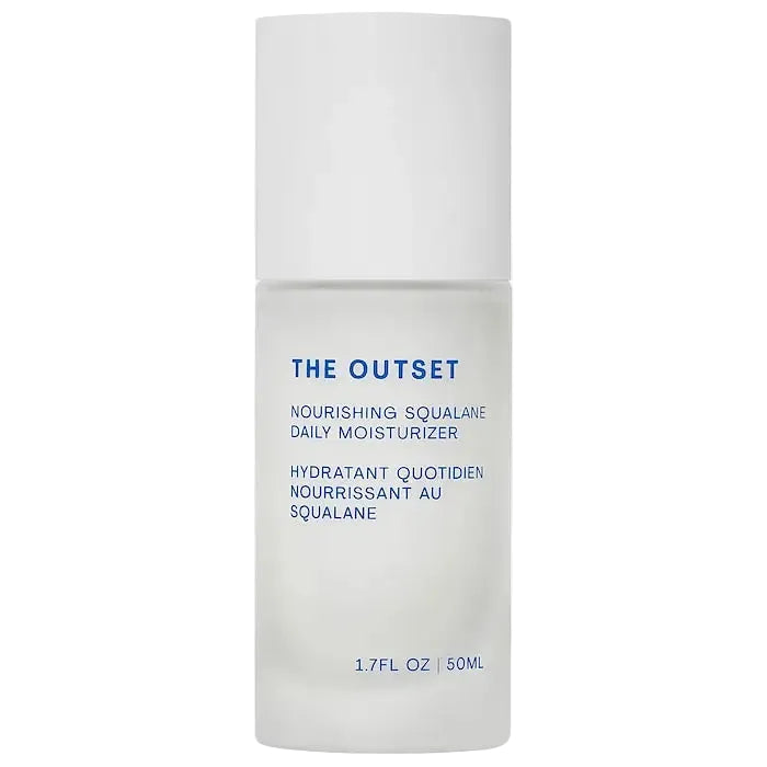 The Outset Nourishing Squalane Daily Moisturizer for sensitive skin hydration and barrier repair