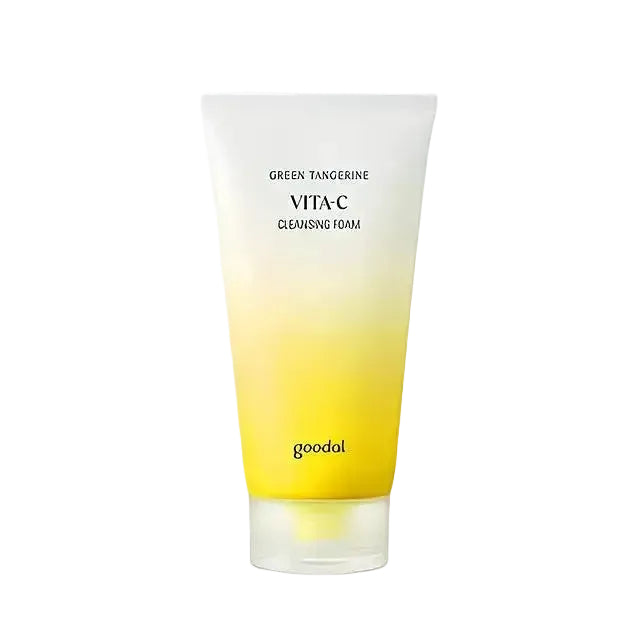 Goodal Green Tangerine Vita C Cleansing Foam for brightening and deep pore cleansing