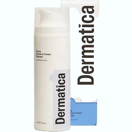 Dermatica Caring Squalane Cream Cleanser for dry skin hydration and gentle makeup removal