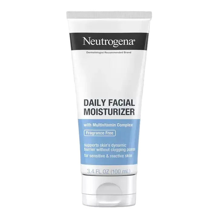 Neutrogena Daily Facial Moisturizer fragrance-free for sensitive skin barrier support