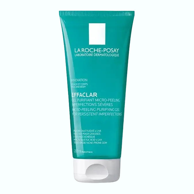 La Roche-Posay Effaclar Micro-Peeling Purifying Gel with salicylic acid for acne-prone and oily skin