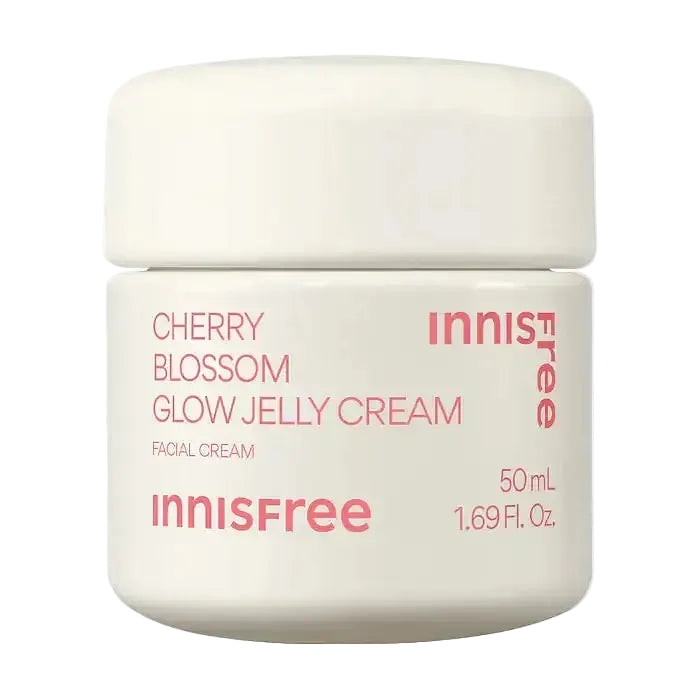 Innisfree Cherry Blossom Dewy Glow Jelly Moisturizer with Niacinamide for brightening and hydration