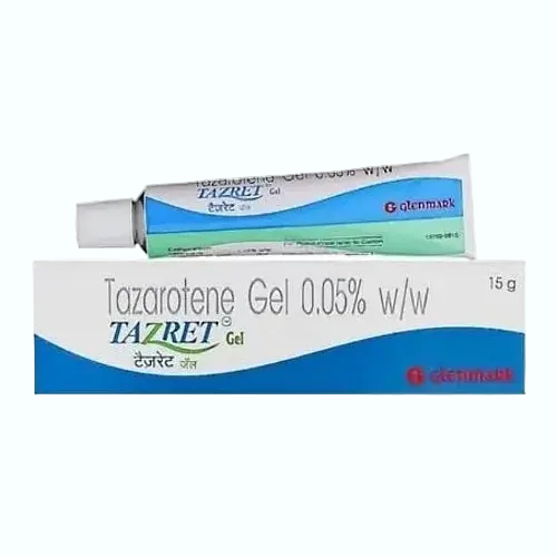 Glenmark Phara Tazret prescription retinoi gel for acne and psoriasis treatment