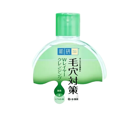 Hada Labo Pore Refining Micellar Cleansing Water with hyaluronic acid for pore cleansing and hydration