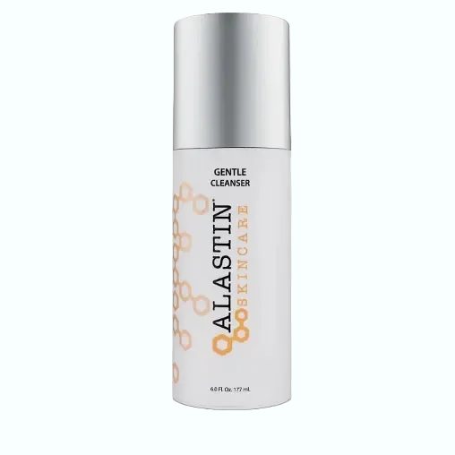 Alastin Gentle Cleanser foaming gel for all skin types, removes makeup and impurities gently