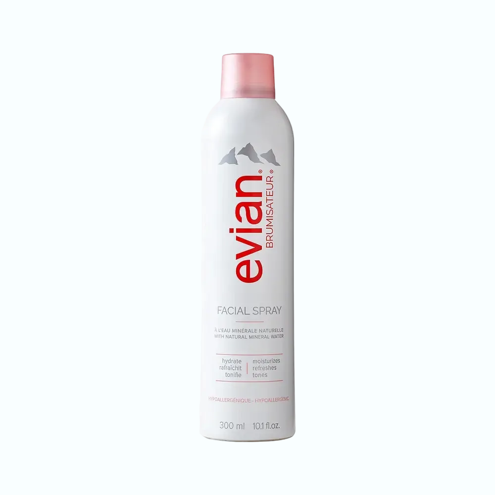 Evian Brumisateur Facial Spray for hydration and refreshing skin with pure mineral water
