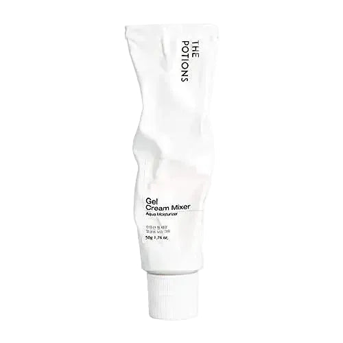 The Potions Aqua Gel Cream Mixer lightweight gel moisturizer for hydration and cooling relief