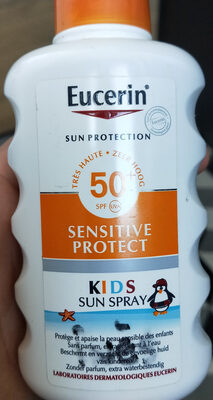 Eucerin Sun Sensitive Protect Kids SPF 50+ Spray Corps