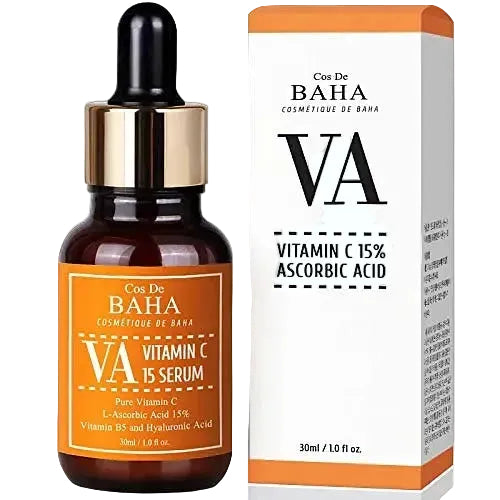 Cos De BAHA Vitamin C 15% Serum with Panthenol for brightening and anti-aging