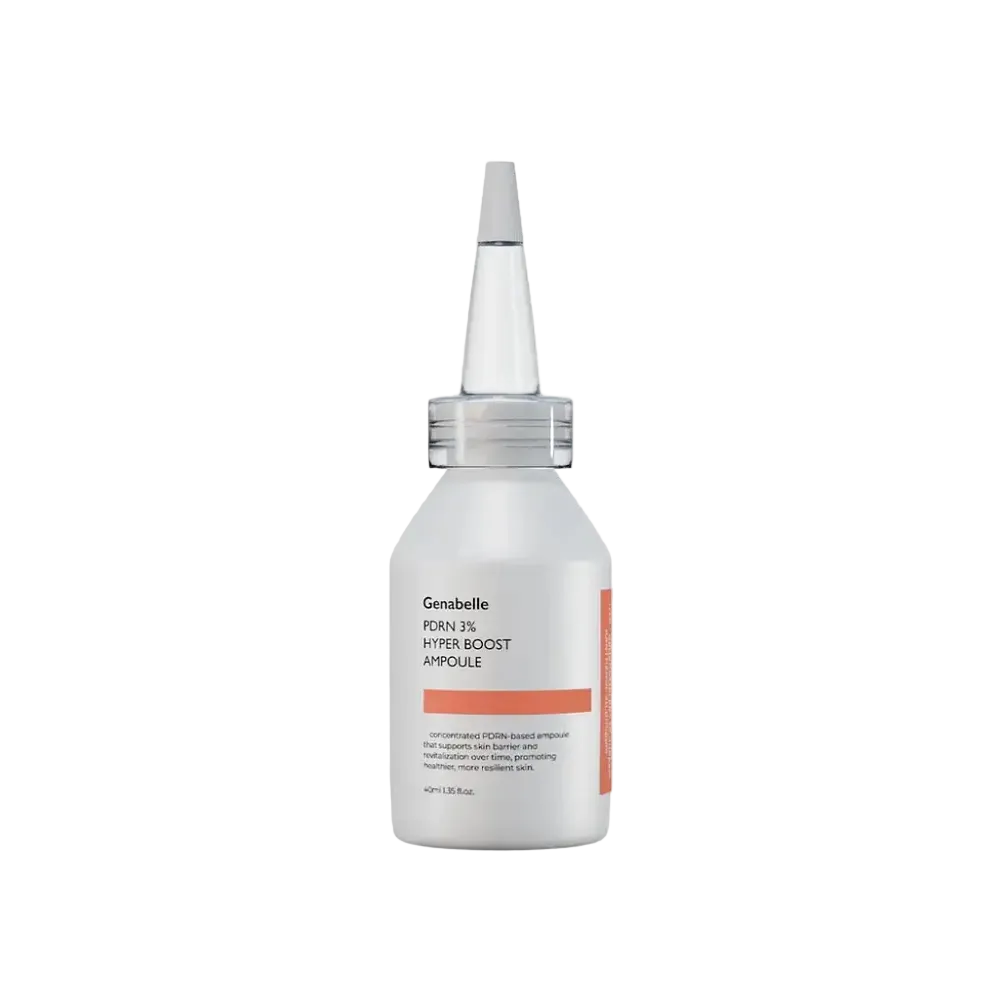 Genabelle PDRN 3% Hyper Boost Ampoule with 30,000ppm Salmon DNA for skin repair and hydration