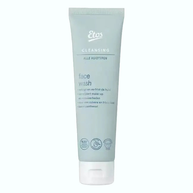 Etos Cleansing Face Wash gentle cleanser for all skin types with panthenol and glycerin