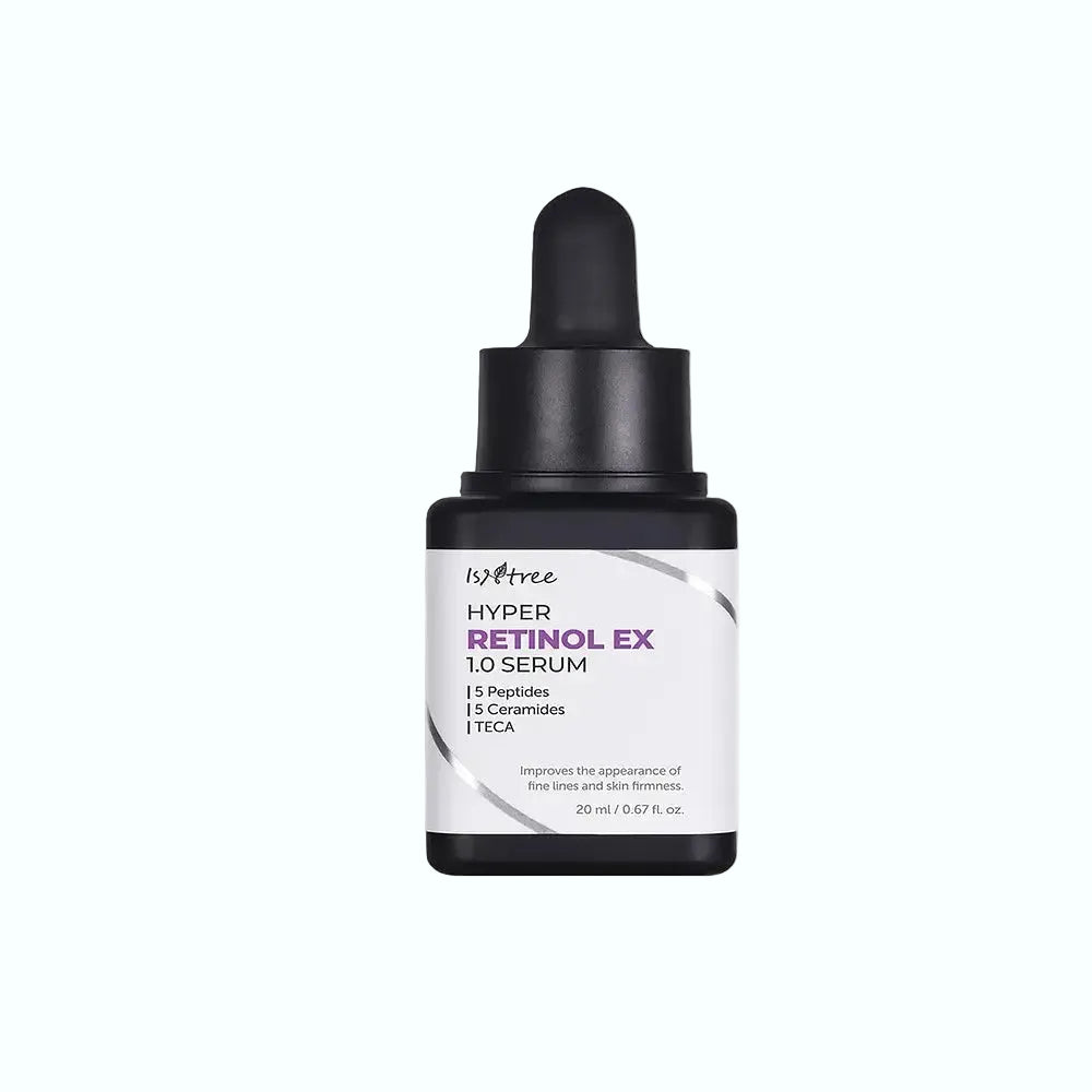 Isntree Hyper Retinol EX 1.0 Serum for anti-aging with 1% retinol and peptides to reduce wrinkles