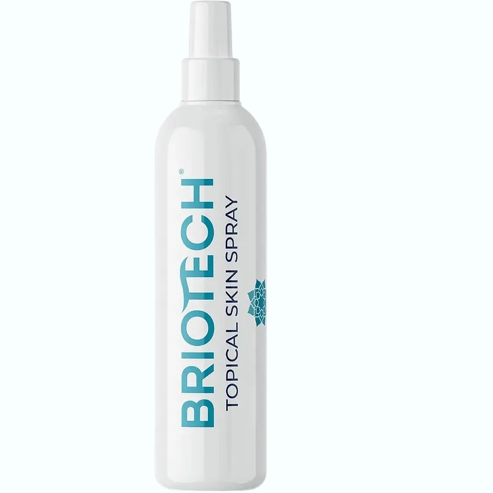 Briotech Topical Skin Spray with hypochlorous acid for sensitive skin and acne treatment
