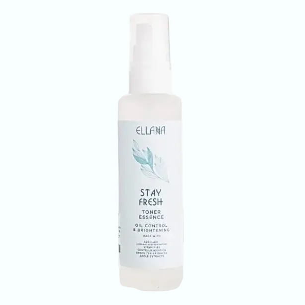 Ellana Mineral Cosmetics Stay Fresh Toner Essence for oil control and brightening with niacinamide