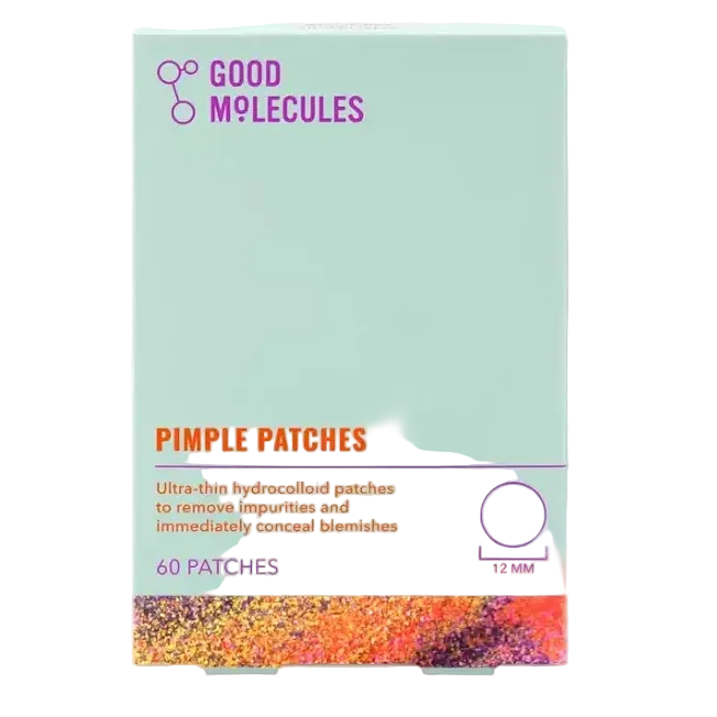 Good Molecules Pimple Patch hydrocolloid patches for acne blemish concealment and impurity removal