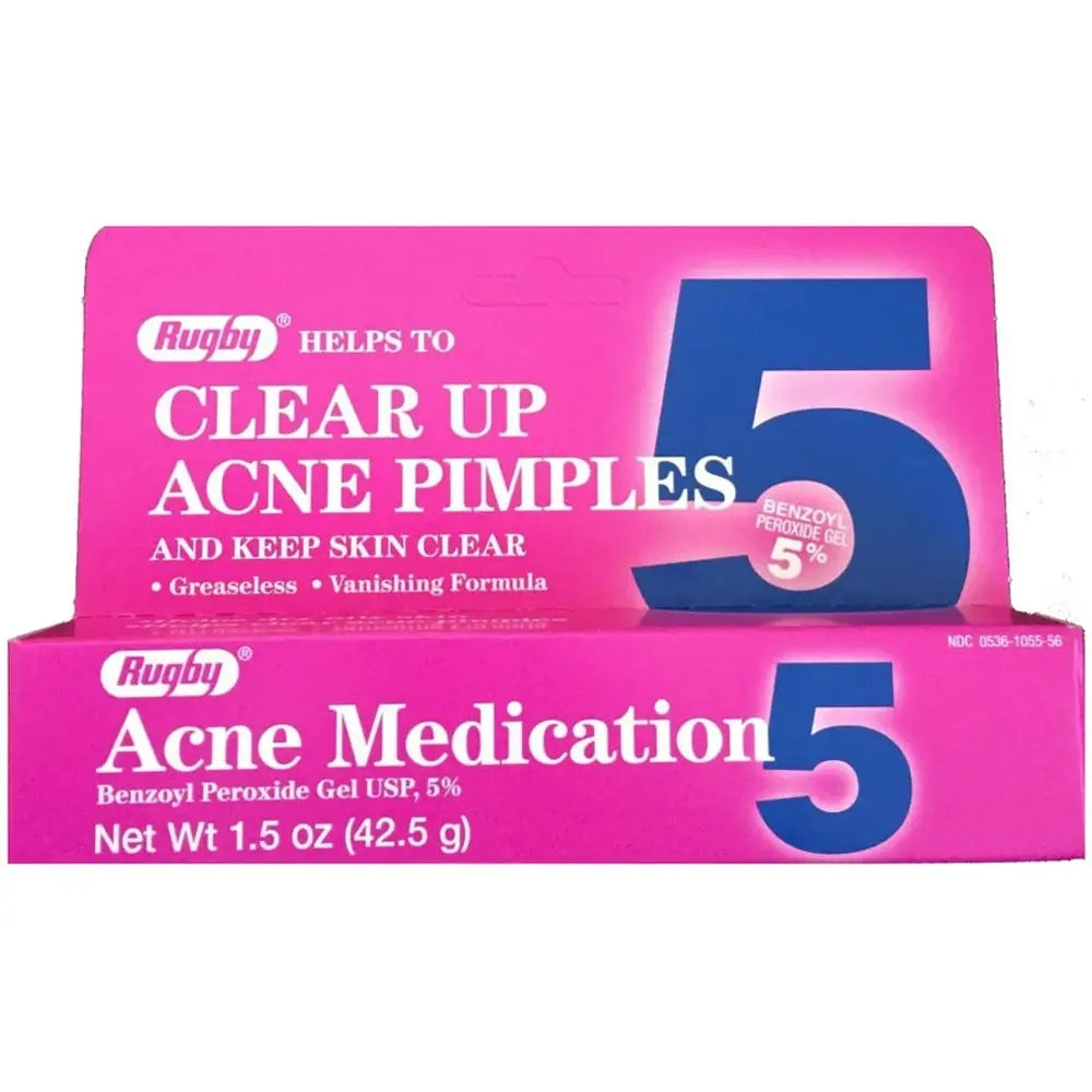 Acne Medication Benzoyl Peroxide 5%