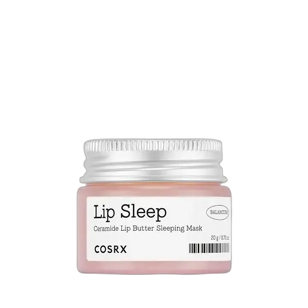 COSRX Balancium Ceramide Lip Butter Sleeping Mask for dry chapped lips overnight hydration and repair