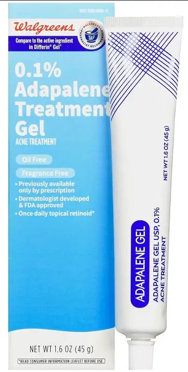 0.1% Adapalene Treatment Gel Fragrance Free