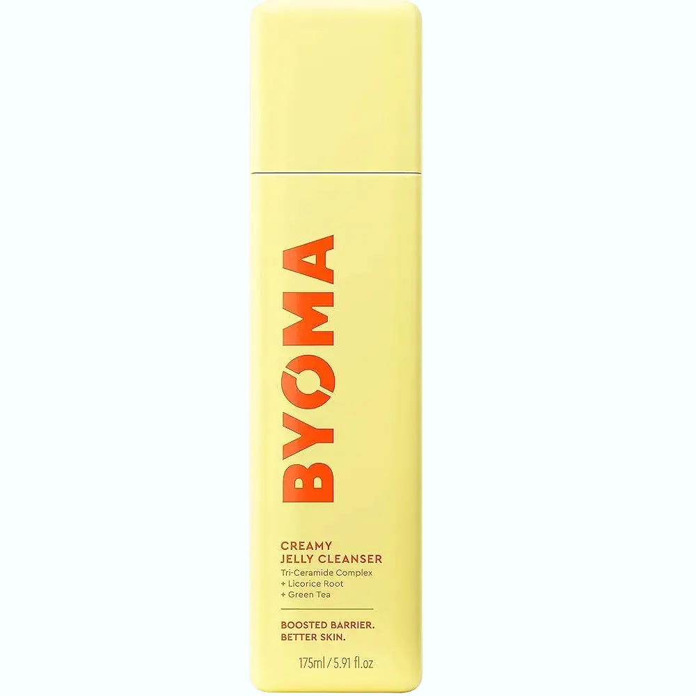 BYOMA Creamy Jelly Cleanser hydrating facial cleanser with ceramides for barrier repair and gentle cleansing