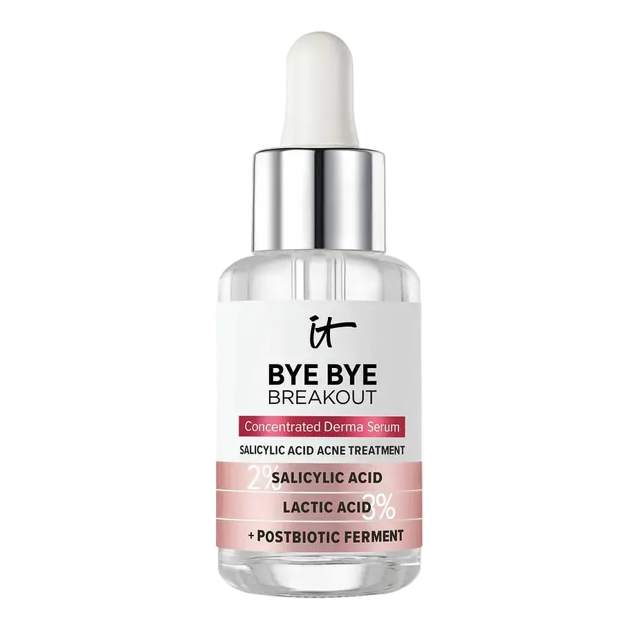 IT Cosmetics Bye Bye Breakout Salicylic Acid Acne Serum for acne treatment and post-acne marks