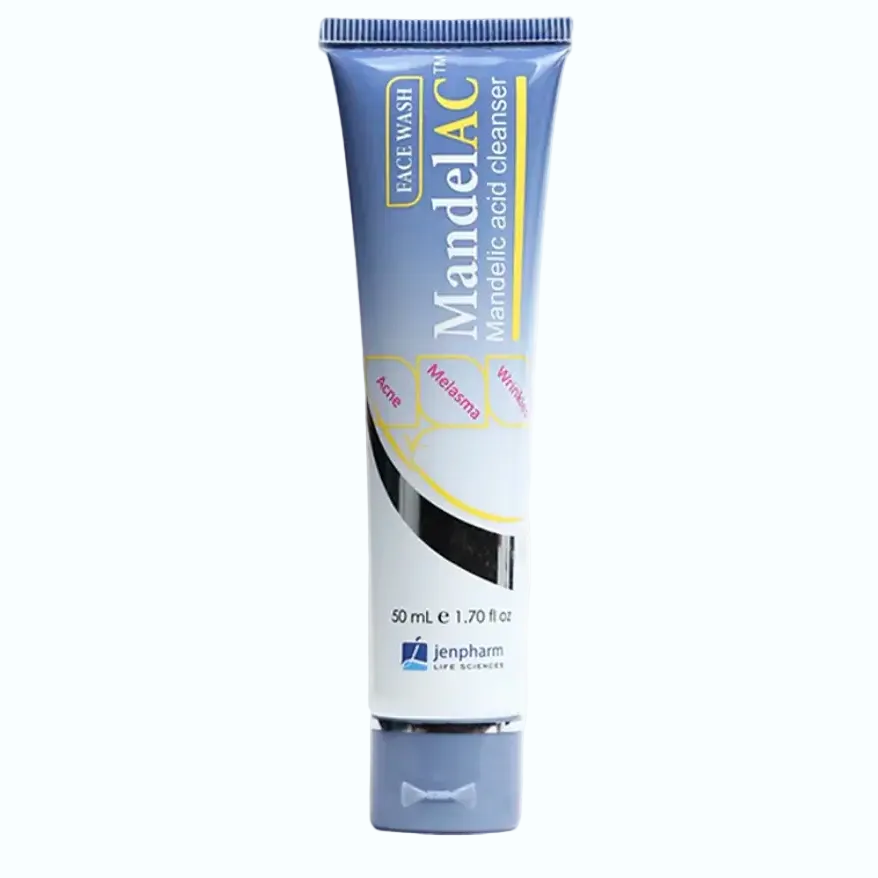 Jenpharm Mandelac Facewash with mandelic acid for gentle exfoliation and acne-prone skin
