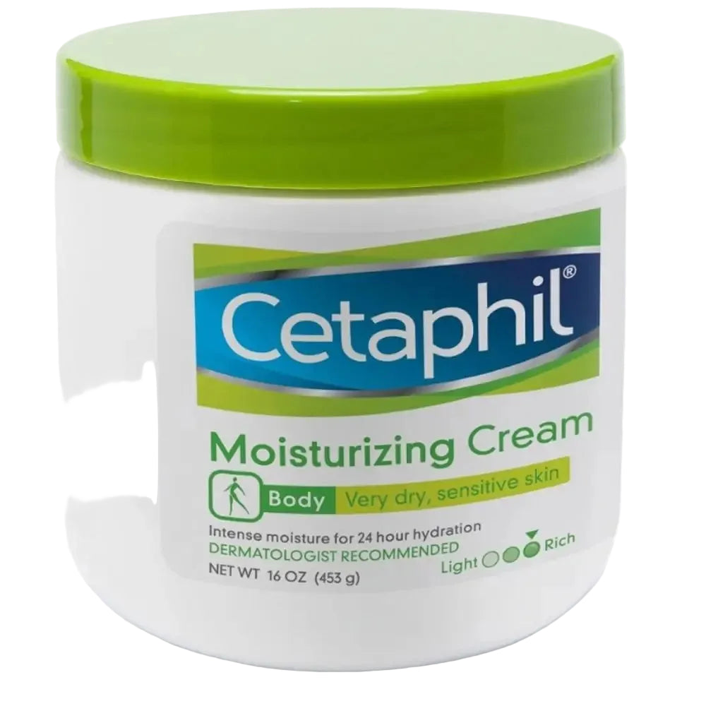 Cetaphil Moisturizing Cream for Very Dry Sensitive Skin rich hydration and barrier repair