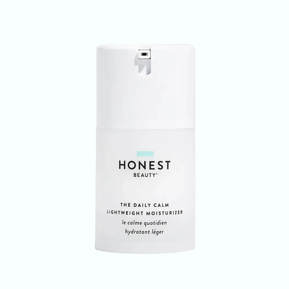 Honest Beauty Daily Calm Lightweight Moisturizer for sensitive skin hydration and redness reduction