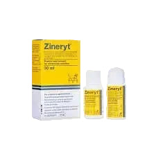 Kruidvat Zineryt prescription acne treatment lotion with erythromycin and zinc acetate