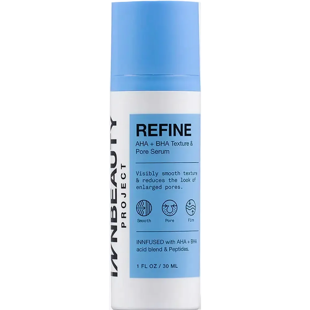 INNBEAUTY PROJECT Pore Refine Serum with AHA BHA for pore minimizing and texture smoothing