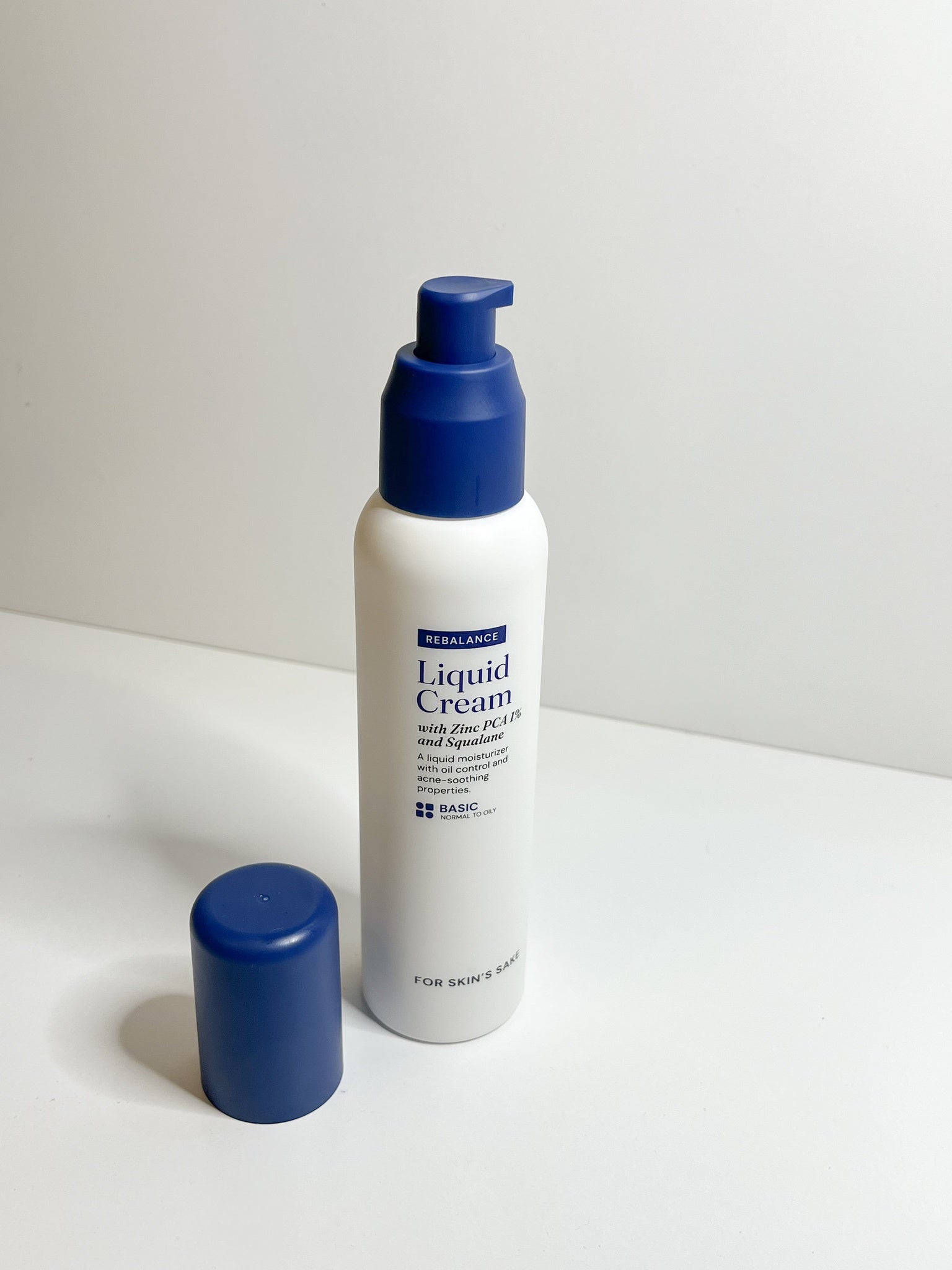 For Skin's Sake Liquid Cream Moisturizer With Zinc Pca 1% & Squalane