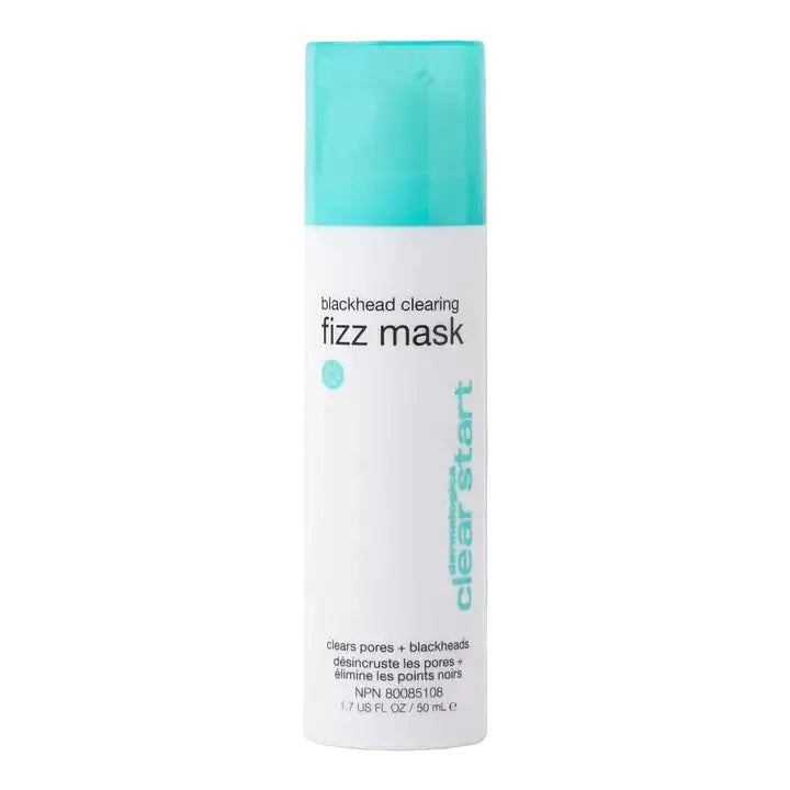 Clear Start Blackhead Clearing Fizz Mask with sulfur and kaolin clay for oily acne-prone skin