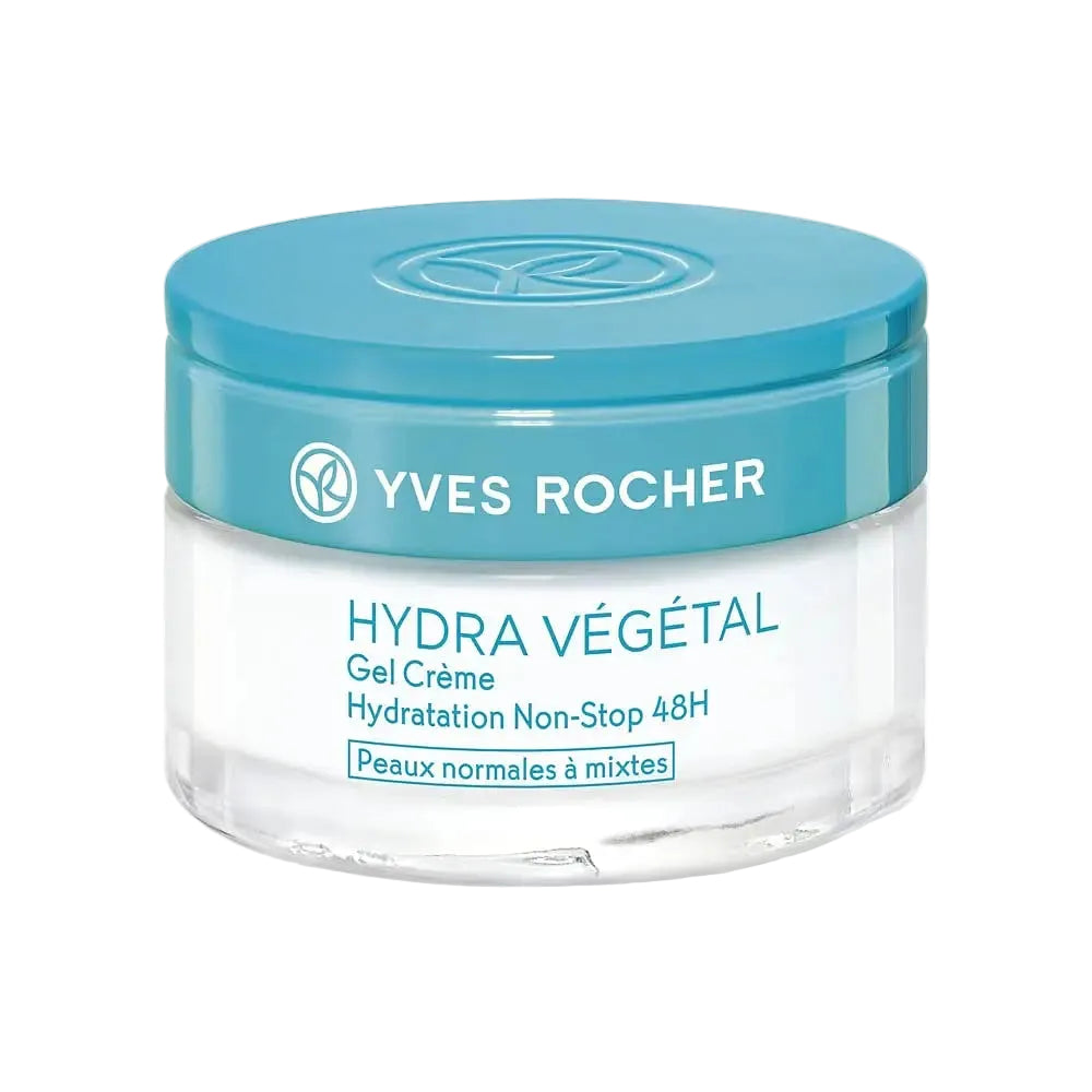 Yves Rocher 48H Non-Stop Moisturizing Gel Cream for normal to combination skin lasting hydration