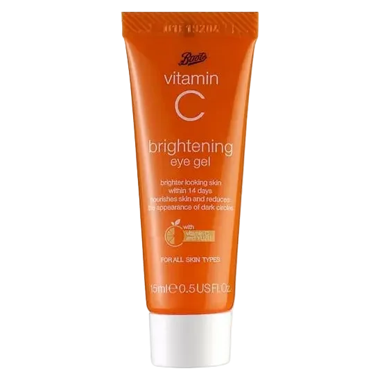 Boots Vitamin C Brightening Eye Gel for dark circles and brightening around the eyes