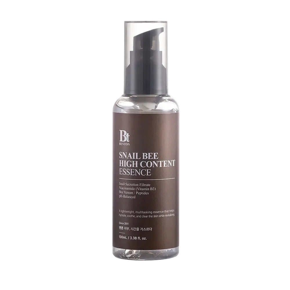 Benton Snail Bee High Content Essence for hydration and skin repair with snail mucin