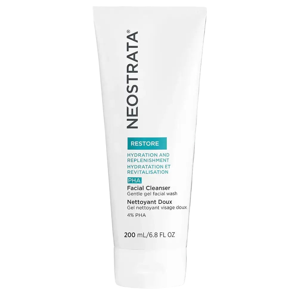 NeoStrata Restore PHA Facial Cleanser gentle gel wash for sensitive skin with gluconolactone