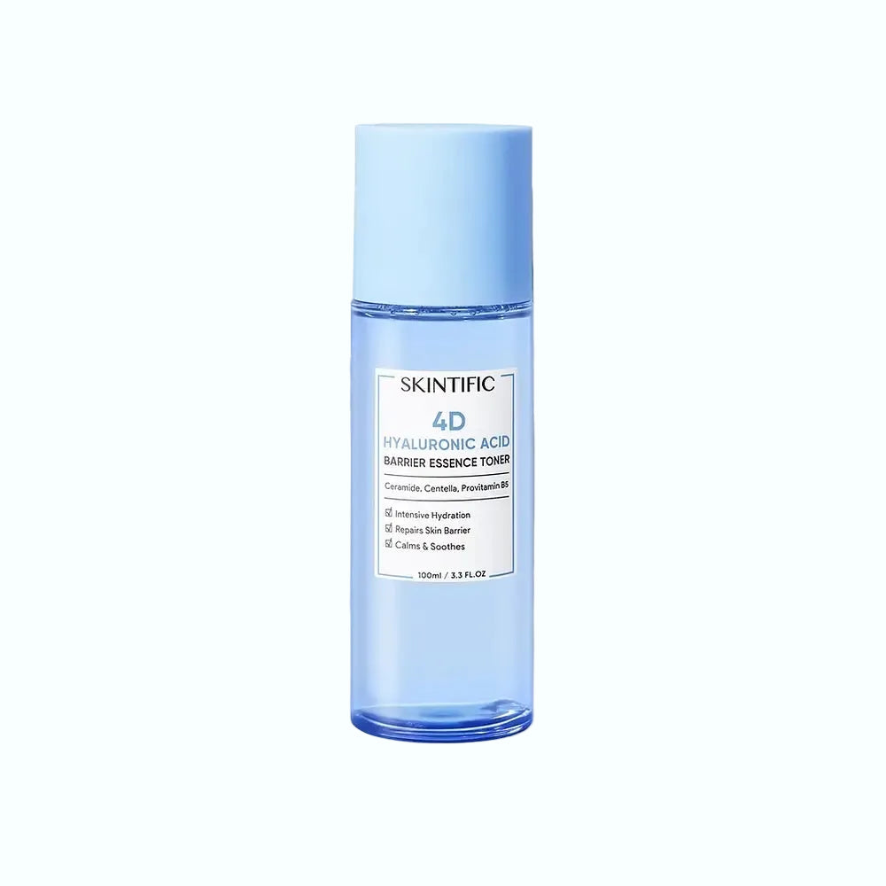 Skintific 4D Hyaluronic Acid Barrier Essence Toner for multi-layer hydration and barrier repair