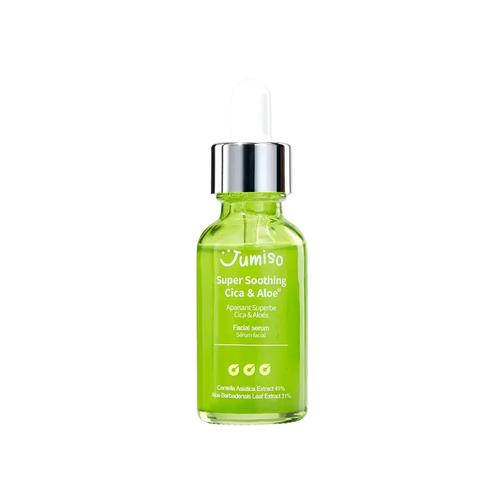 JUMISO Super Soothing Cica & Aloe Facial Serum for sensitive skin redness and barrier repair