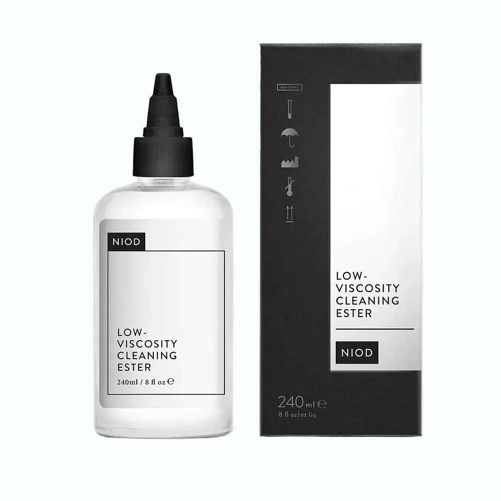 NIOD Low-Viscosity Cleaning Ester cleanser for makeup removal and gentle cleansing
