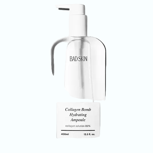 Bad Skin Collagen Bomb Hydrating Ampoule with 85% collagen for deep hydration and skin elasticity