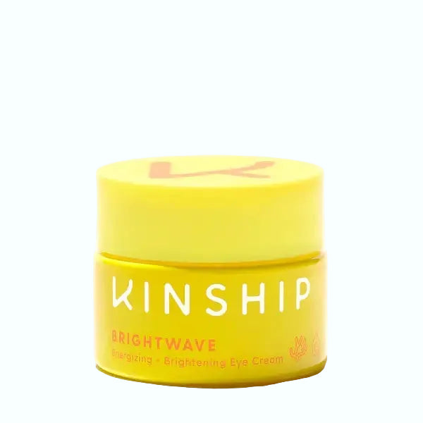 Kinship Brightwave Energizing + Brightening Eye Cream for dark circles and puffiness reduction