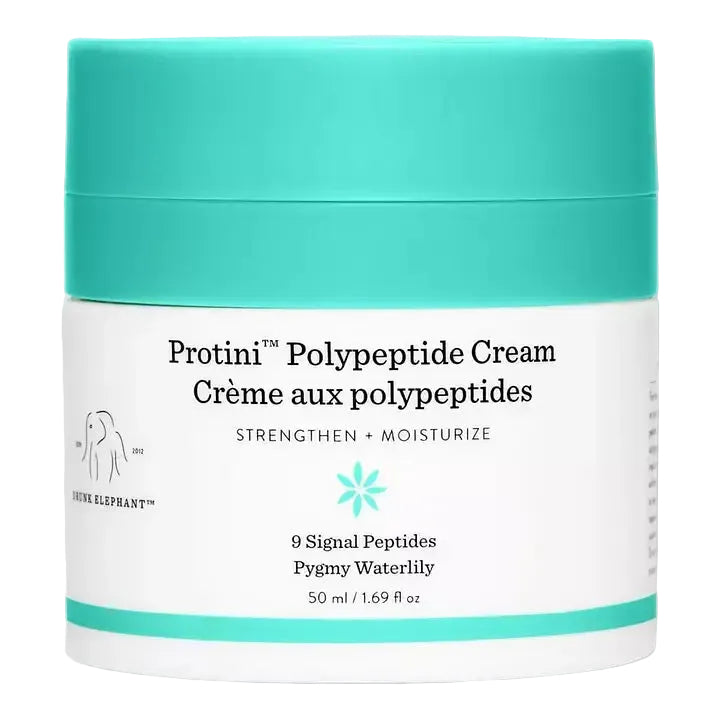 Drunk Elephant Protini Polypeptide Cream firming moisturizer with peptides for anti-aging and hydration