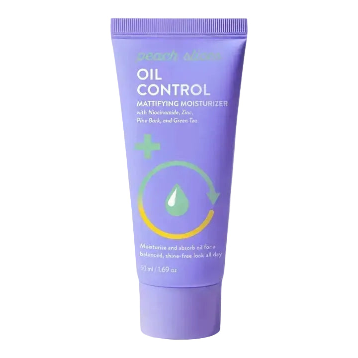 Peach Slices Oil Control Mattifying Moisturizer for oily skin shine control and hydration