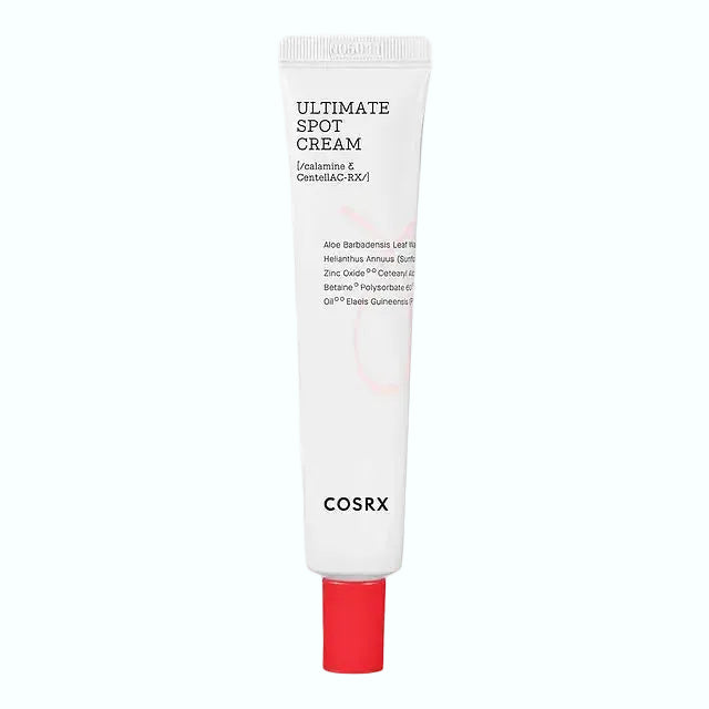 COSRX AC Collection Ultimate Spot Cream with zinc oxide and centella for acne treatment and healing