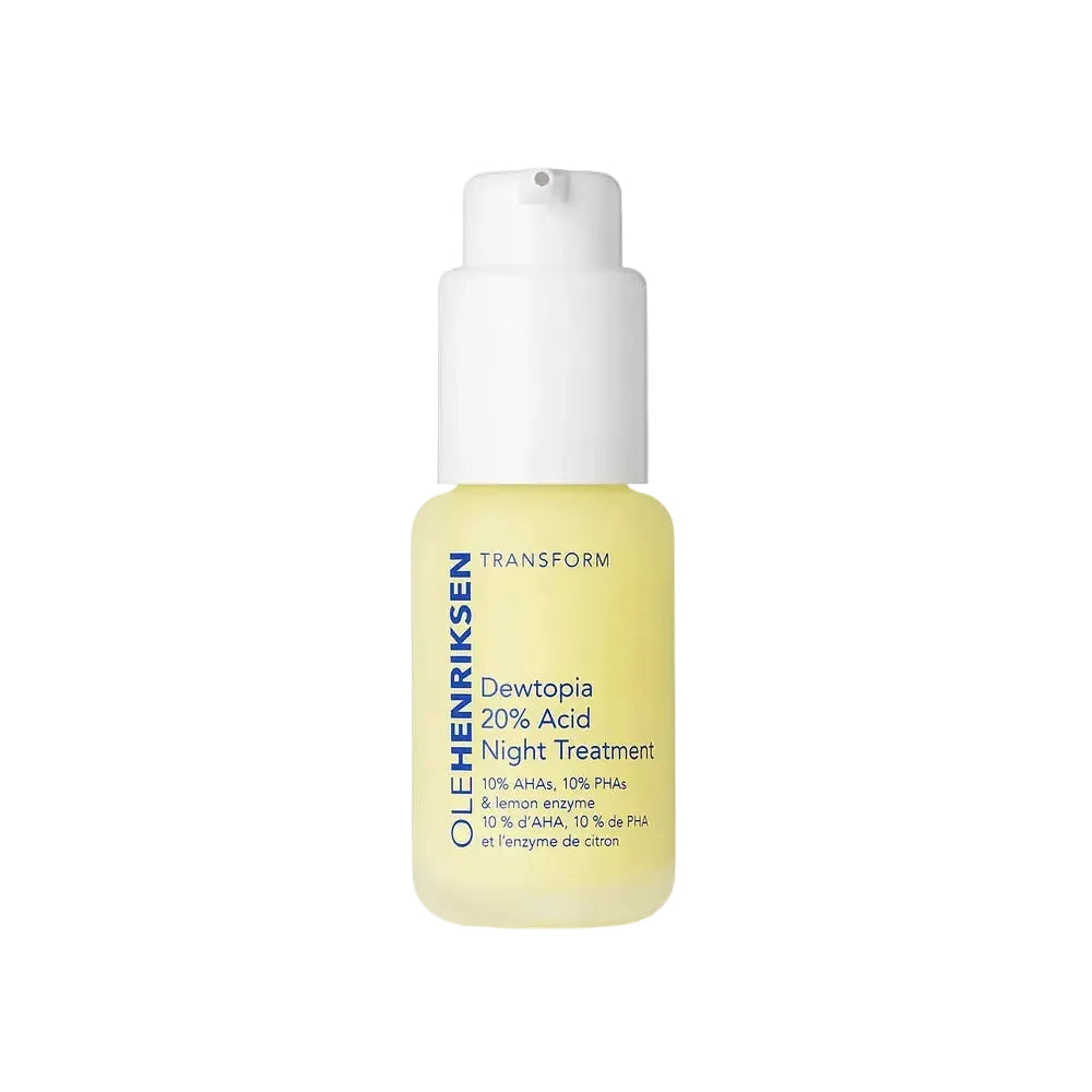 OLEHENRIKSEN Dewtopia 20% Acid Night Treatment for exfoliation, brightening and smoother skin texture
