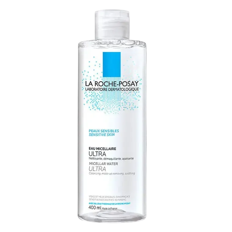 La Roche-Posay Micellar Water Ultra for sensitive skin makeup removal and gentle cleansing