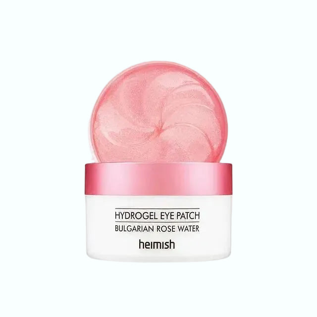 Heimish Bulgarian Rose Water Hydrogel Eye Patch for hydration and depuffing