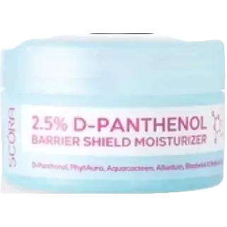 Scora 2.5% D-Panthenol Barrier Shield Moisturizer for barrier repair and soothing sensitive skin