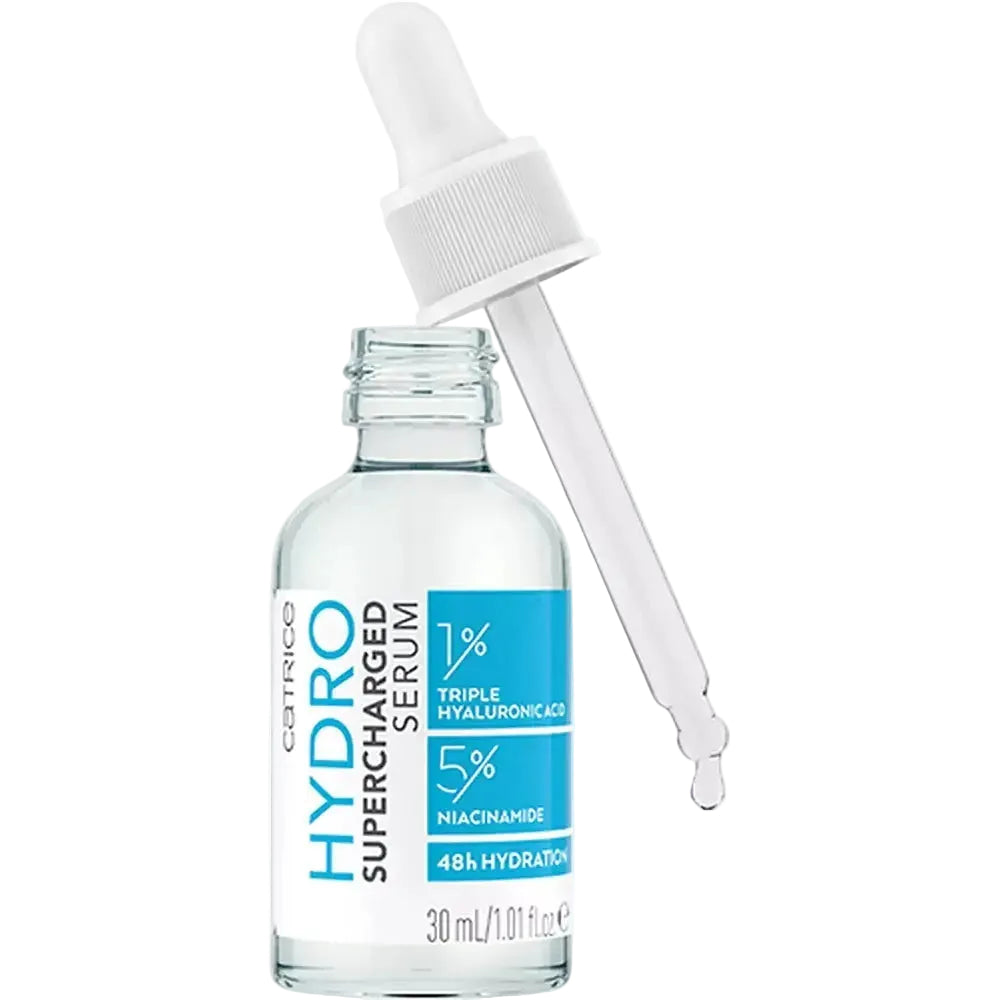 Catrice Hydro Supercharged Serum with hyaluronic acid and niacinamide for 48-hour hydration